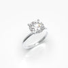 1 Carat Round Solitaire Lab Grown Engagement Ring