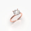 1 Carat Round Solitaire Lab Grown Engagement Ring