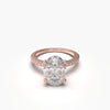 1 Carat Oval Solitaire Lab Grown Engagement Ring