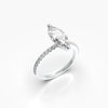 1 Carat Marquise Solitaire Lab Grown Engagement Ring