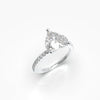 1 Carat Heart Solitaire Lab Grown Engagement Ring