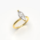 1 Carat Marquise Solitaire Lab Grown Engagement Ring