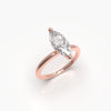 1 Carat Marquise Solitaire Lab Grown Engagement Ring