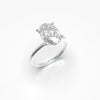 1 Carat Oval Solitaire Lab Grown Engagement Ring